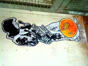 Paste-up liverpool unknown artist